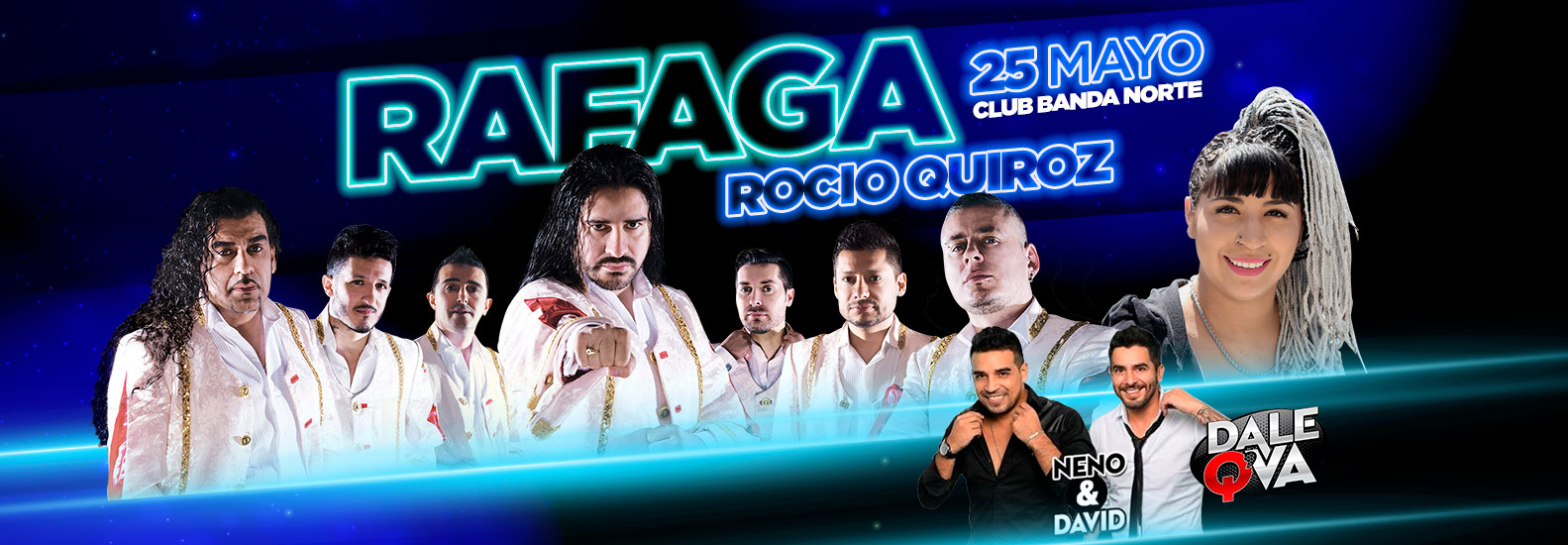 Ráfaga y Rocio Quiroz