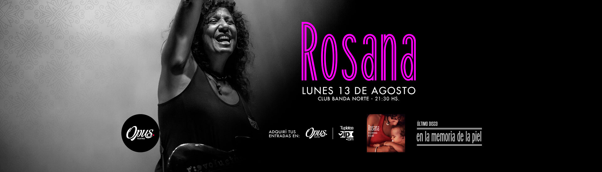 Rosana | En la Memoria de la Piel Tour
