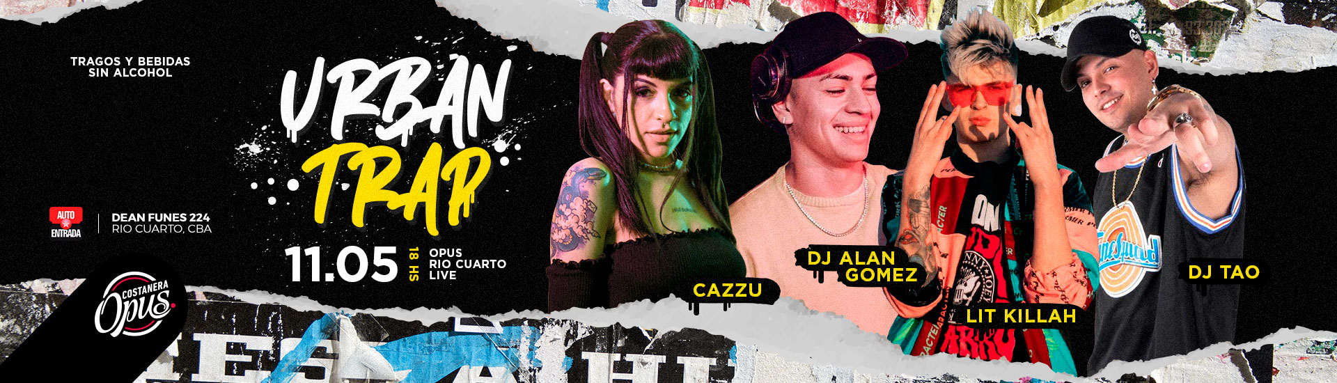 URBAN TRAP | Opus Río Cuarto Live