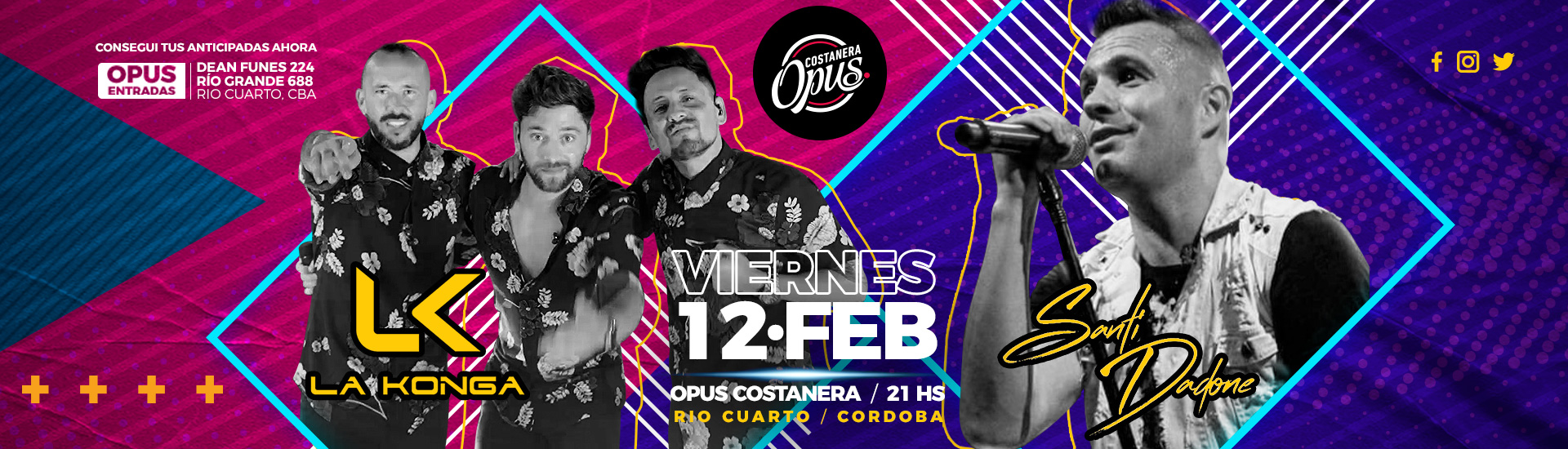 LA KONGA + Santi Dadone