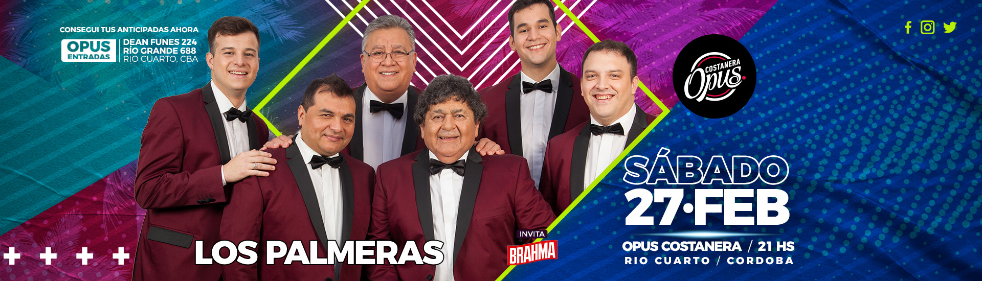 LOS PALMERAS - 1RA. FUNCIÓN - 21 HS