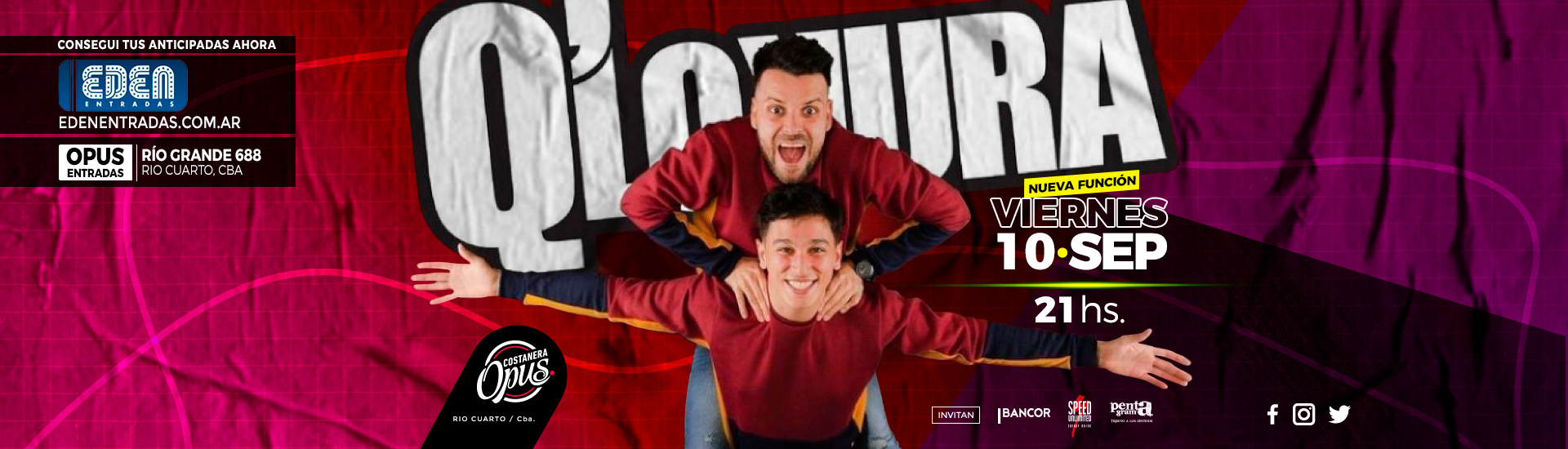 Q’ Lokura - Nueva Función AGOTADA