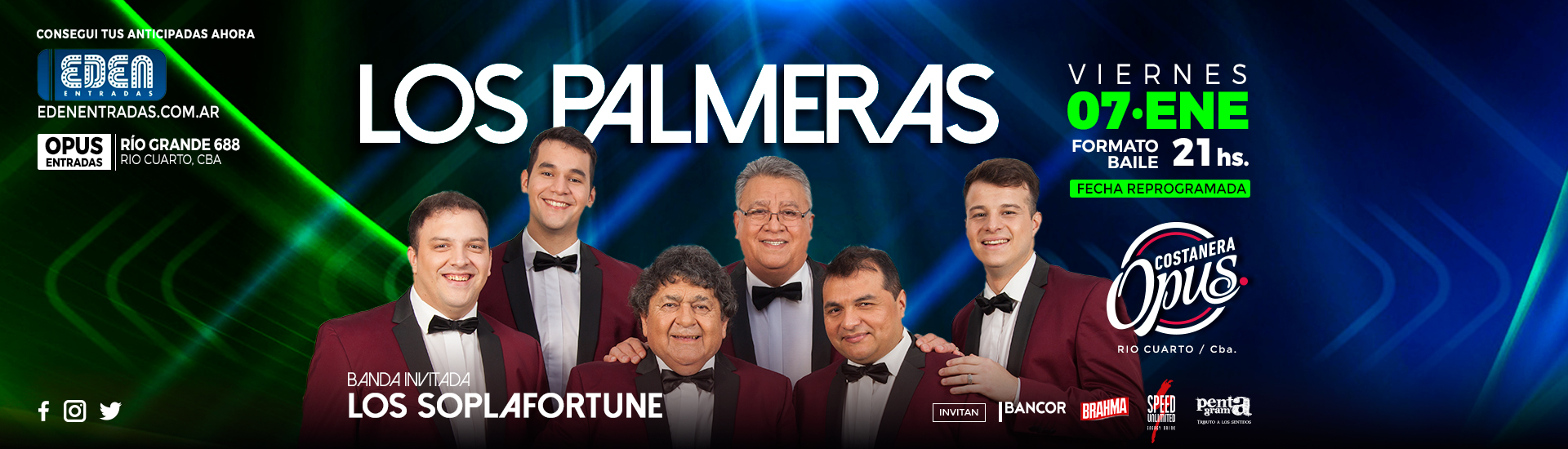 LOS PALMERAS - FECHA REPROGRAMADA